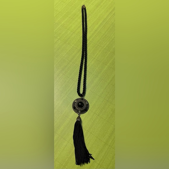 Vintage Jewelry - Vintage 1970’s  21 inch tassel rope necklace
